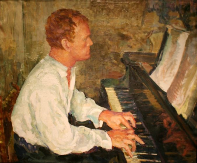 Sviatoslav Richter by Anna Troyanovskaya